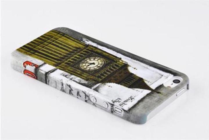 Actual product image Cadorabo Hard cover with imprint cover (Apple iPhone 5)