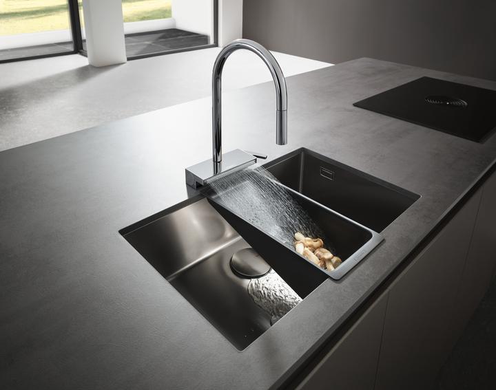 Productafbeelding hansgrohe Aquno Select M81 Eéngreeps keukenmengkraan 170 (chroom)