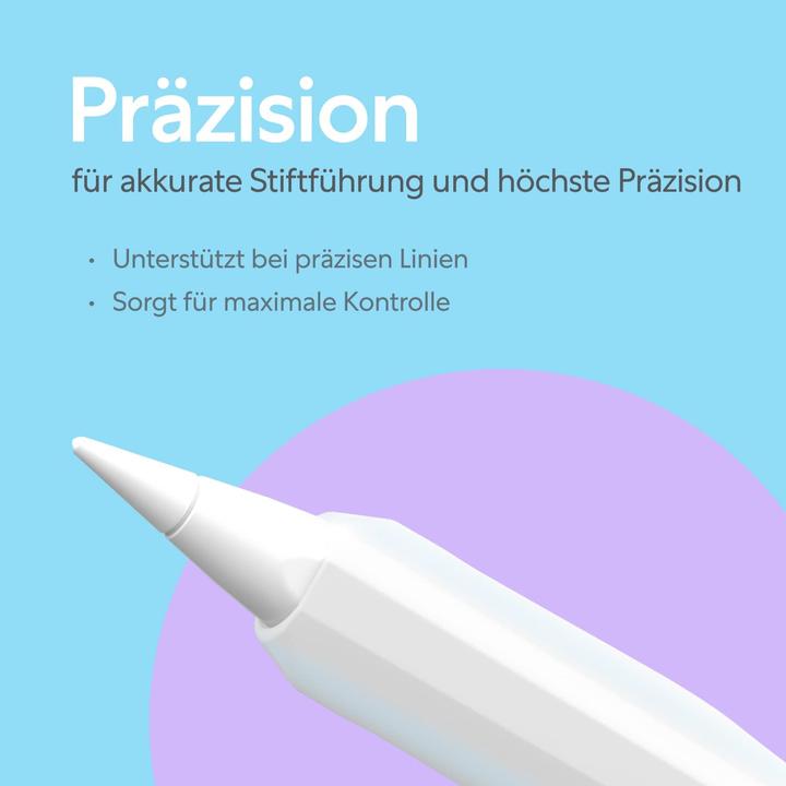 Actual product image Paperlike Pencil Grips for Apple Pencil