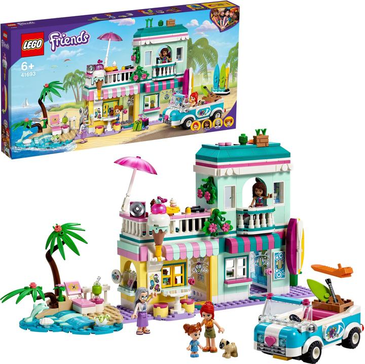 Image du produit LEGO Maison de plage des surfeurs (41693, LEGO Friends, LEGO difficiles à trouver)