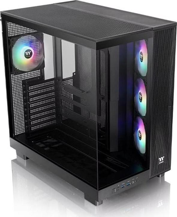 Actual product image Thermaltake Tt View 380 XL TG ARGB Black (ATX, mATX, Mini-ITX)