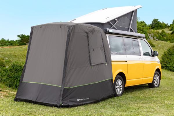 Berger Tonale Rear Bus Heckzelt VW T5 / T6 anthrazit/ schwarz (Vorzelt, 4.10 kg)