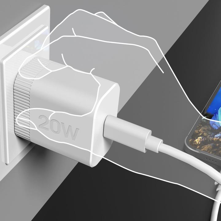 Produktbild j5Create 20W PD USB-C WALL CHARGER - EU (20 W)