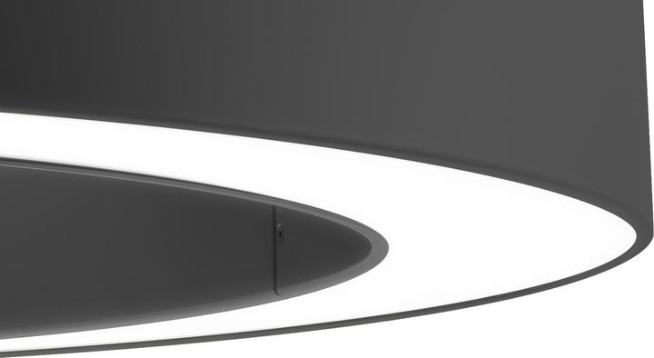 Produktbild Panzeri Design PANZERI Deckenleuchte SILVER RING 120 Schw (5852 lm)