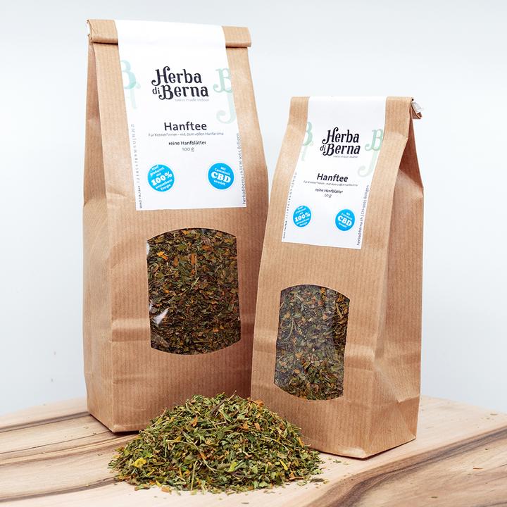 Image du produit Herba di Berna Thé au chanvre (50 g)