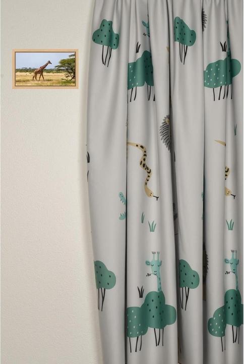Actual product image Kindervorhang.ch Africa (140 x 260 cm)