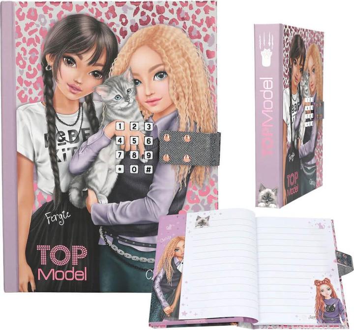 Actual product image Depesche Rebel Kitty (20.5 x 15 cm, Lined, Hardcover)