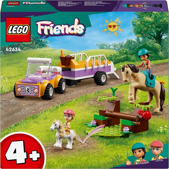 Image du produit LEGO 42634 Remorque pour chevaux et poneys (42634, LEGO Friends)