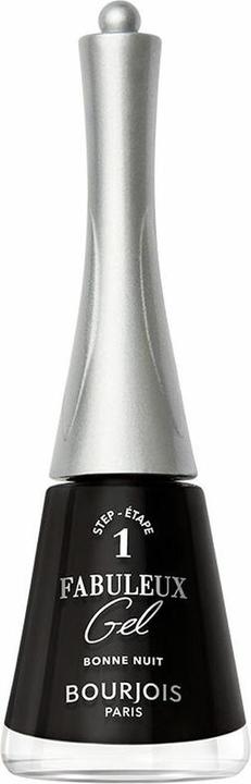 Produktbild Bourjois Fabulous Gel-Nagellack 050-Gute Nacht, 9ml (Schwarz, Gel-Effekt Nagellack)