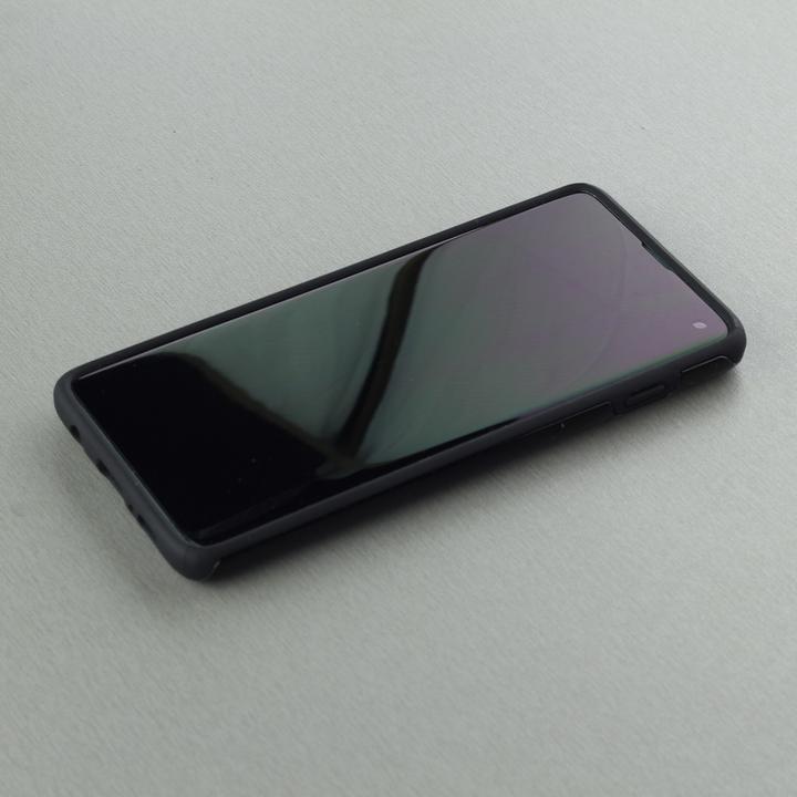 Actual product image PhoneLook Cover Hybrid Armor black Marble Good Vibes Only (Samsung Galaxy S10+)
