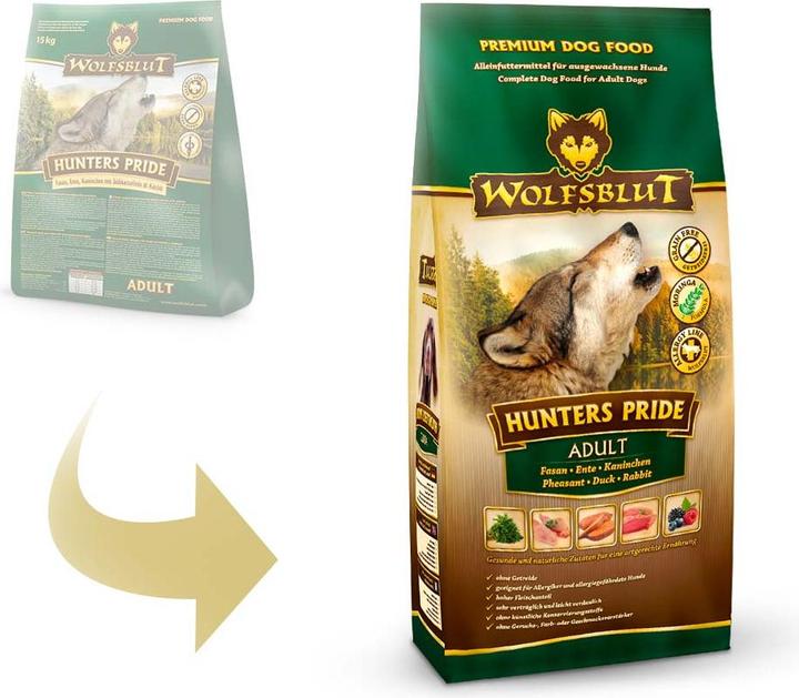 Actual product image Wolfsblut Hunters Pride (Adult, 1 pcs., 2000 g)