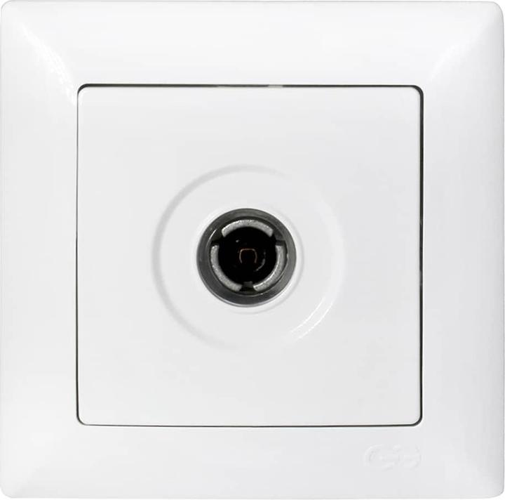 Immagine prodotto Gunsan Visage Presa satellitare Presa antenna TV bianca