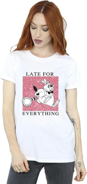 Immagine prodotto Disney Alice In Wonderland White Rabbit Maglietta Ampia Donna (XXL)