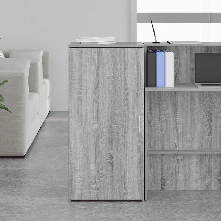 Produktbild VidaXL Lagerschrank Grau Sonoma 50x45x103,5 cm Holzwerkstoff Schrank