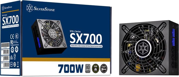 Image du produit Silverstone SST-SX700-LPT v1.1 SFX-L Alimentation électrique 80 PLUS Platine, modulaire - 700 Watt (700 W)
