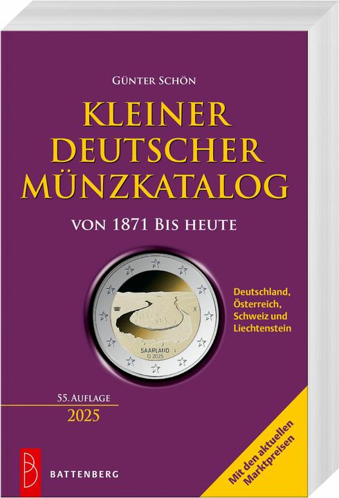 Immagine prodotto Kleiner deutscher Münzkatalog (Tedesco, Günter Schön, 2025)