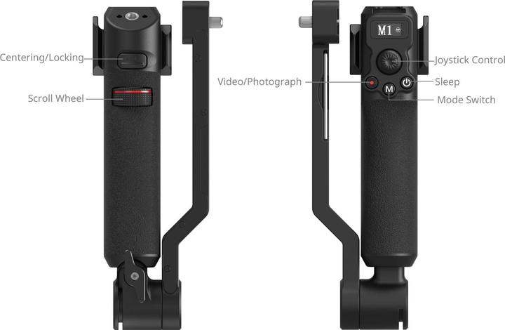 Actual product image SmallRig 4326 Focus Control Sling Handle for DJI RS Series (Gimbal handle)