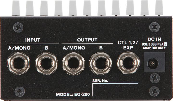 Produktbild BOSS (Electronics) EQ-200 Graphic Equalizer Pedal (Keyboard, Bass, Gitarre)