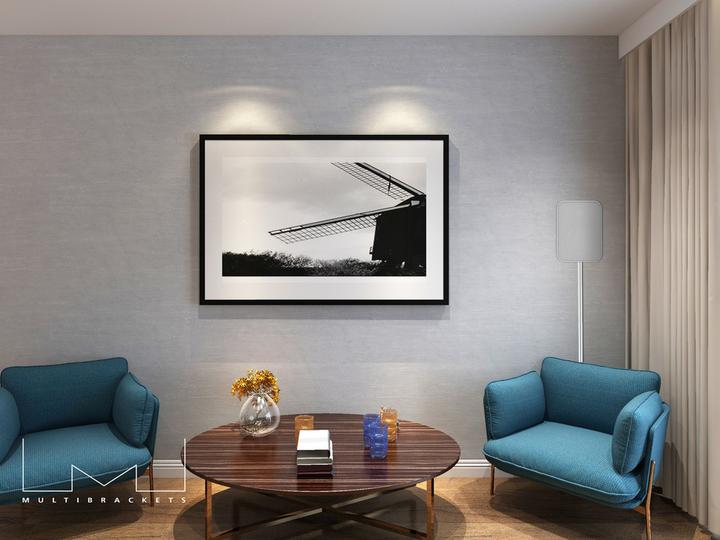 Produktbild Multibrackets Kabelkanal 18x1600, Alluminium, silber (Kabelkanal, 160 cm)