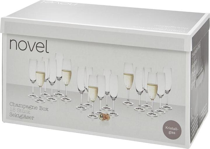 Produktbild Novel Crista (18 Gläser, Sektgläser)