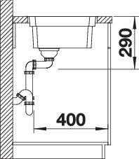 Produktbild Blanco Etagon 500-IF (Aufsatzspülbecken, 44 cm, 54 cm)