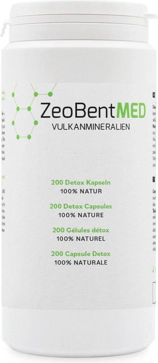 ZeoBent MED Vulkanmineralien Detox (200 Stück)