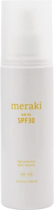 Meraki Sonnenöl, Mildly scented (Sonnenöl, SPF 30, 200 ml, 250 g)