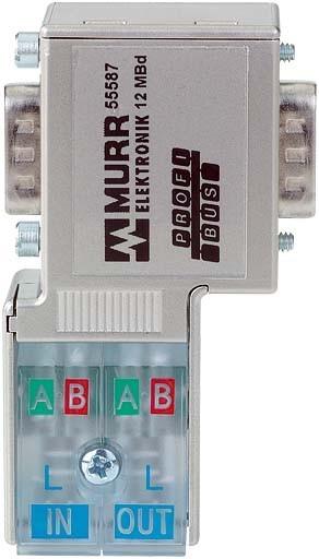 Produktbild Murr Elektronik Profibus Stecker Schneidklemmen f. starre Leitungen