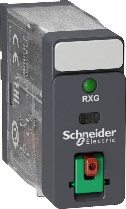 Actual product image Schneider Electric Relay 1CO 10A 24VAC w Test Button & LED