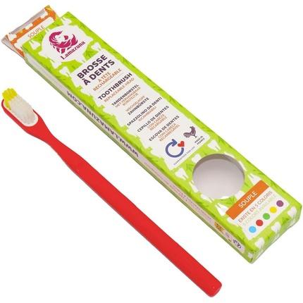 Actual product image Lamazuna Klick It Replaceable Toothbrush Head Made in France from Plant-Based Materials