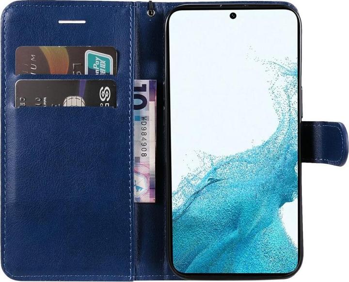 Immagine prodotto Cover-Discount Galaxy A54 - Custodia cover in pelle blu (Samsung Galaxy A54 5G)