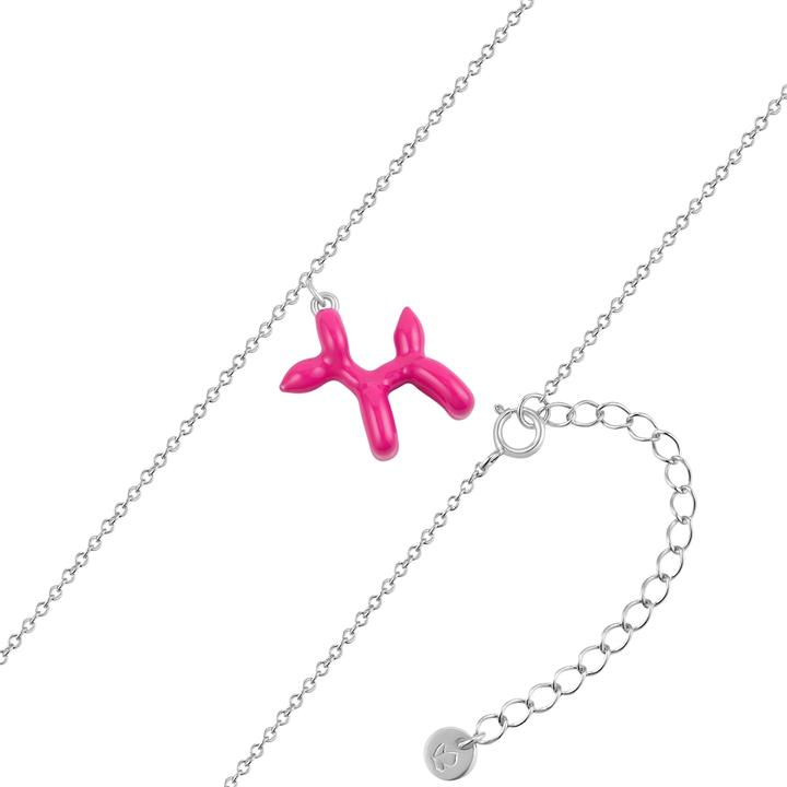 Immagine prodotto Glanzstücke München Collana da donna con palloncino - 36176 (Argento, 40 - 45 cm)
