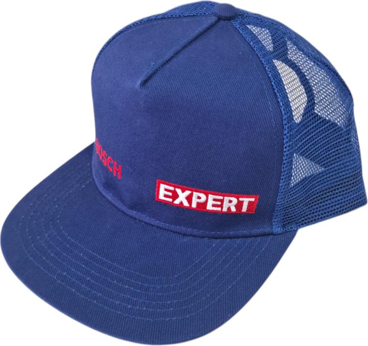 Bosch Professional Zubehör Bosch Professional Trucker Cap “EXPERT” Blau Baumwolle / Polyester ( 6035951880 )