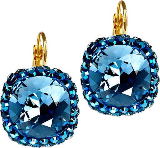 Image du produit Steinkult Boucles d'oreilles avec cristaux taillés "Clelia (Cristallin)