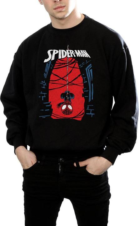 Actual product image Mens Spider-Man Hanging Sketch Sweatshirt (3XL)