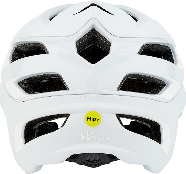 Actual product image Troy Lee Designs A3 MIPS helmet, Uno, white, M/L | 57-59cm (57 - 59 cm)