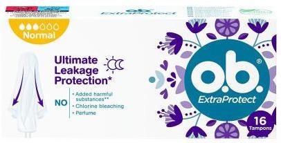 Produktbild o.b. ExtraProtect Normal - Tampons - 16.0pc (16 x, Normal)