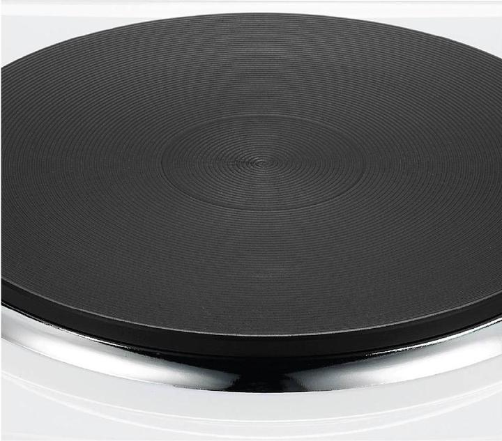 Actual product image Severin Silva EK1018 Single Hotplate 1500 Watt - white