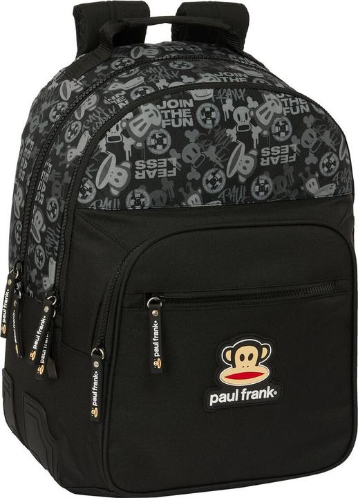 Paul Frank Schulrucksack Join the fun Schwarz 32 x 42 x 15 cm
