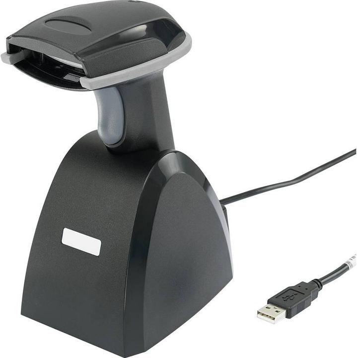 Actual product image Renkforce 1D Wireless Barcode Scanner i, Laser, USB Kit (1D barcodes)