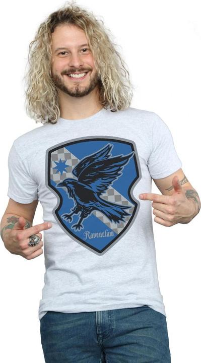 Actual product image Mens Ravenclaw Crest Flat T-Shirt (XL)