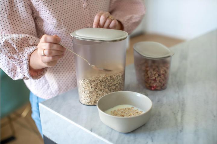 Actual product image Koziol Storage tin Connect L 2.5 l, Sand (2.50 l)