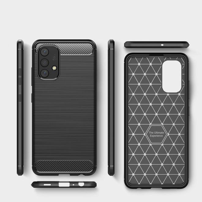 Actual product image MU Style Carbon Fiber TPU Softcase Series (Samsung Galaxy A32)