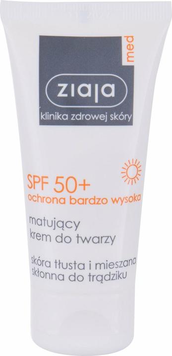 Ziaja Protecting UVA + UVB (Sonnencreme Gesicht, SPF 50, 50 ml)