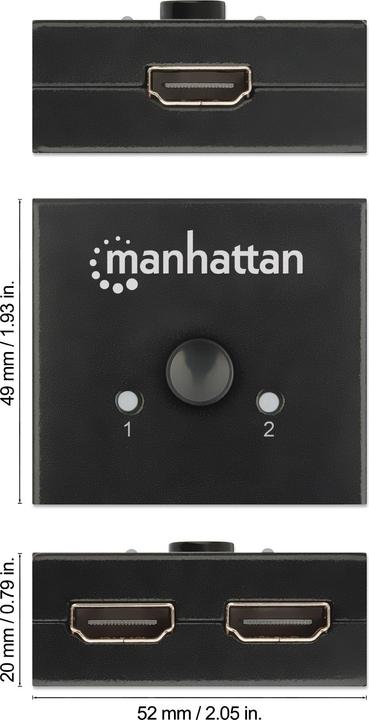 Produktbild Manhattan HDMI-Switch