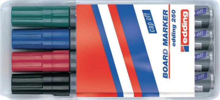 Produktbild Edding 250 (Mehrfarbig, 3 mm, 4 x)