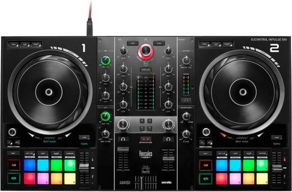 Produktbild Hercules DJ Control Inpulse 500 mit Tasche und Tuch