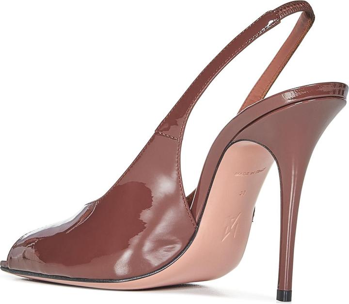 Produktbild Amina Muaddi With Heel Brown (40)