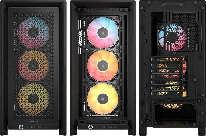 Actual product image Corsair Frame 4000D RS ARGB (Mini-ITX, ATX, E-ATX, mATX)