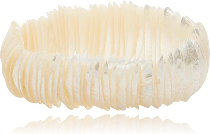 Actual product image Leyda Mother of pearl bracelet (Coloured stone)
